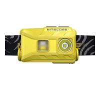 Jaune - Lampe Frontale Nu25 Rechargeable, 360 Lumens, Triple Source De Lumière Plume, Avec Batterie Intégrée Et Câble De Chargement