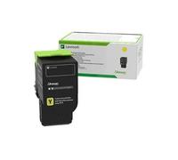 - Jaune - original - cartouche de toner LCCP, Entreprise Lexmark - pour Lexmark CS421, CS521, CS622, CX421, CX522, CX622, CX625