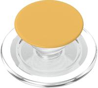 Jaune récolte Douce Chaude terreuse Calme Minimaliste Couleur Unie PopSockets PopGrip pour MagSafe