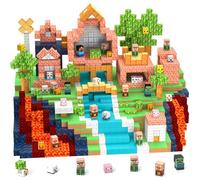 JauniQ Blocs de Construction magnétiques, 200 pièces, Jouet magnétique sensoriel, Cadeau d'anniversaire, Convient aux Enfants de 3 à 8 Ans, Cadeau de Noël, Jouet créatif pour Enfants