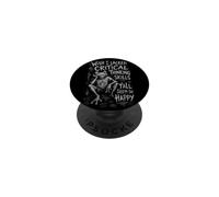 J'aurais aimé ne Pas Avoir de capacités de pensée Critique, Vous semblez Tous si Heureux PopSockets PopGrip Adhésif