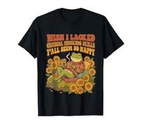 J'aurais aimé ne Pas Avoir de capacités de pensée Critique, Vous semblez Tous si Heureux T-Shirt