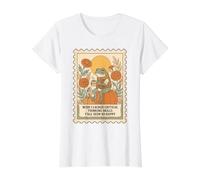 J'aurais aimé ne Pas Avoir de capacités de pensée Critique, Vous semblez Tous si Heureux T-Shirt Graphique avec Valeur, Femme, Blanc, S
