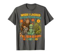 J'aurais aimé ne Pas Avoir de compétences en matière de pensée Critique Cryptids T-Shirt