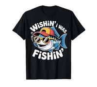 J'aurais aimé pêcher dans Un Poisson de Dessin animé Cool T-Shirt