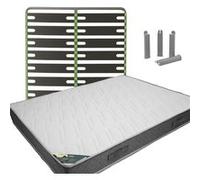 JAVA - Pack matelas + AltoSenso 140x190 + Pieds -