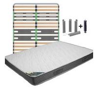JAVA - Pack matelas + AltoZone 160x200 + Pieds -