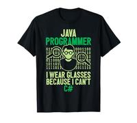 Java Programmer I Wear Glasses Computer Nerd Coder Coder T-Shirt