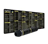 JAVA Tapis de souris de programmation Python Grands raccourcis Clavier Tapis de souris Feuille de triche Tapis de bureau