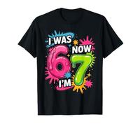 J'avais 6 Ans Maintenant, J'Ai 7 Ans, 67 Ans, mème, 7 Ans, Anniversaire, Enfants T-Shirt