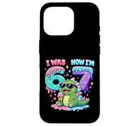 J'avais 6 Ans Maintenant, J'Ai 7 Ans, 67 Ans, Meme Kaiju Ice Cream Drip Coque pour iPhone 16 Pro