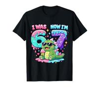 J'avais 6 Ans Maintenant, J'Ai 7 Ans, 67 Ans, Meme Kaiju Ice Cream Drip T-Shirt