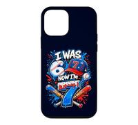 J'avais 6 Ans, Maintenant J'Ai 7 Ans, 7e Anniversaire, Ice Cream Drip Baseball pour garçons Coque pour iPhone 12 Mini