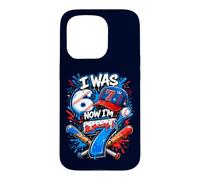 J'avais 6 Ans, Maintenant J'Ai 7 Ans, 7e Anniversaire, Ice Cream Drip Baseball pour garçons Coque pour iPhone 15 Pro