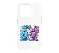 J'avais 6 Ans Maintenant J'Ai 7 Ans Anniversaire 6 7 Meme 7th Bday Garçons Enfants Filles Coque pour iPhone 15 Pro