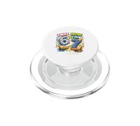 J'avais 6 Ans Maintenant J'Ai 7 Ans Anniversaire 6 7 Meme 7th Bday Garçons Enfants Filles PopSockets PopGrip pour MagSafe