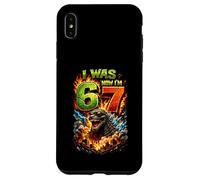 J'avais 6 Ans Maintenant J'Ai 7 Ans Anniversaire 67 Meme Japanese Monster Kids Coque pour iPhone XS Max