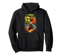J'avais 6 Ans Maintenant J'Ai 7 Ans Anniversaire 67 Meme Japanese Monster Kids Sweat à Capuche