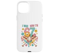 J'avais 6 Ans Maintenant J'Ai 7 Ans Baseball Boys Kids 67 Meme Sport Coque pour iPhone 15 Plus
