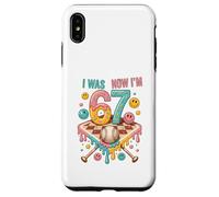 J'avais 6 Ans Maintenant J'Ai 7 Ans Baseball Boys Kids 67 Meme Sport Coque pour iPhone XS Max
