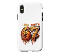 J'avais 6 Ans, Maintenant J'Ai 7 Ans, Basket-Ball, garçons, Enfants, 67 mème Coque pour iPhone X/XS