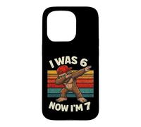J'avais 6 Ans Maintenant J'Ai 7 Ans Bigfoot Sasquatch Six Seven 67 7e Anniversaire Coque pour iPhone 15 Pro