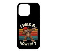 J'avais 6 Ans Maintenant J'Ai 7 Ans Bigfoot Sasquatch Six Seven 67 7e Anniversaire Coque pour iPhone 15 Pro Max