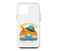 J'avais 6 Ans Maintenant J'Ai 7 Ans Birthday Dabbing Kids Boys 67 Meme 7 Bday Coque pour iPhone 12 Mini