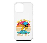 J'avais 6 Ans Maintenant J'Ai 7 Ans Birthday Dabbing Kids Boys 67 Meme 7 Bday Coque pour iPhone 12 Pro Max
