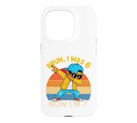 J'avais 6 Ans Maintenant J'Ai 7 Ans Birthday Dabbing Kids Boys 67 Meme 7 Bday Coque pour iPhone 15 Pro