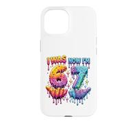 J'avais 6 Ans Maintenant J'Ai 7 Ans Birthday Drip Kids Boys 67 Meme 7 Bday Coque pour iPhone 15