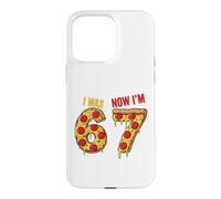 J'avais 6 Ans Maintenant J'Ai 7 Ans Birthday Pizza Boys Kids 67 Meme Six Seven Coque pour iPhone 15 Pro Max