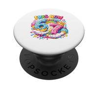 J'avais 6 Ans Maintenant J'Ai 7 Ans Drip Hands 67 Meme 7e Anniversaire PopSockets PopGrip Adhésif