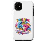 J'avais 6 Ans Maintenant J'Ai 7 Ans Drip Six Seven 7th Birthday Ice Cream Drip Coque pour iPhone 11