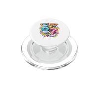 J'avais 6 Ans Maintenant J'Ai 7 Ans Drip Six Seven 7th Birthday Ice Cream Drip PopSockets PopGrip pour MagSafe