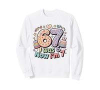 J'avais 6 Ans, Maintenant J'Ai 7 Ans, drôle, 7 Ans, Filles, Enfants, garçons Sweatshirt