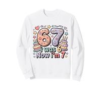 J'avais 6 Ans, Maintenant J'Ai 7 Ans, drôle, 7 Ans, Filles, Enfants, garçons Sweatshirt