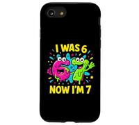 J'avais 6 Ans Maintenant J'Ai 7 Ans - Funny 7th Birthday Six Seven Meme Coque pour iPhone SE (2020) / 7/8