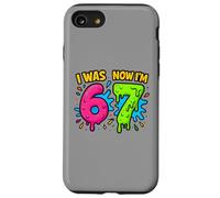 J'avais 6 Ans Maintenant J'Ai 7 Ans - Funny 7th Birthday Six Seven Meme Coque pour iPhone SE (2020) / 7/8