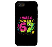 J'avais 6 Ans Maintenant J'Ai 7 Ans - Funny 7th Birthday Six Seven Meme Coque pour iPhone SE (2020) / 7/8