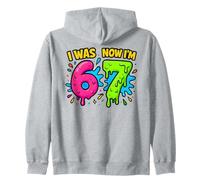 J'avais 6 Ans Maintenant J'Ai 7 Ans - Funny 7th Birthday Six Seven Meme Sweat à Capuche