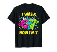 J'avais 6 Ans Maintenant J'Ai 7 Ans - Funny 7th Birthday Six Seven Meme T-Shirt