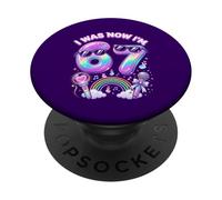 J'avais 6 Ans Maintenant J'Ai 7 Ans K-Pop Six Sept 7e Anniversaire 67 Filles PopSockets PopGrip Adhésif