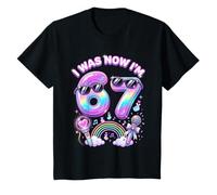 J'avais 6 Ans Maintenant J'Ai 7 Ans K-Pop Six Sept 7e Anniversaire 67 Filles T-Shirt