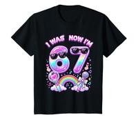 J'avais 6 Ans Maintenant J'Ai 7 Ans K-Pop Six Sept 7e Anniversaire 67 Filles T-Shirt