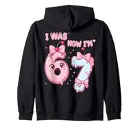 J'avais 6 Ans, Maintenant J'Ai 7 Ans Licorne 7e Anniversaire Sweat à Capuche