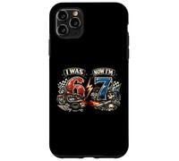 J'avais 6 Ans Maintenant J'Ai 7 Ans Motorcycle Racing Biker 67 Meme Birthday Coque pour iPhone 11 Pro Max