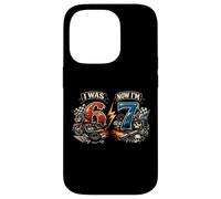 J'avais 6 Ans Maintenant J'Ai 7 Ans Motorcycle Racing Biker 67 Meme Birthday Coque pour iPhone 14 Pro