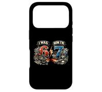 J'avais 6 Ans Maintenant J'Ai 7 Ans Motorcycle Racing Biker 67 Meme Birthday Coque pour iPhone 17 Pro