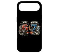 J'avais 6 Ans Maintenant J'Ai 7 Ans Motorcycle Racing Biker 67 Meme Birthday Coque pour iPhone Air